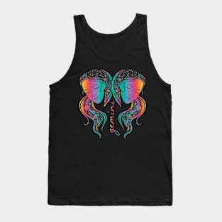 Gemini Zodiac Tank Top